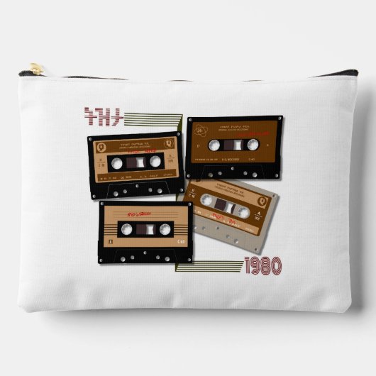 テゼータスローバックチューンカセットテープ アクセサリーポーチ (正面)
