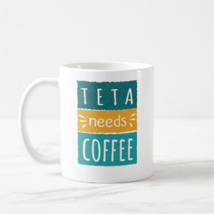 テタはコーヒーマグが必要 コーヒーマグカップ