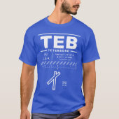 テターボロエアポートTEB Tシャツ (正面)