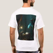 「テックインスパイアTシャツ:未来のデザイン Tシャツ (裏面)