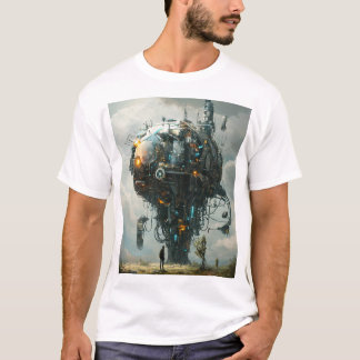 「テックインスパイアTシャツ:未来のデザイン Tシャツ