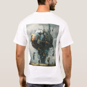 「テックインスパイアTシャツ：未来のデザイン Tシャツ (裏面)