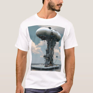 「テックインスパイアTシャツ:未来的デザイン Tシャツ