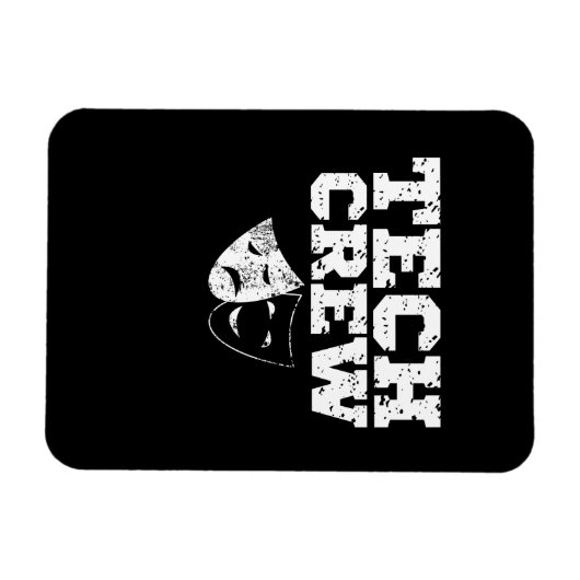 テッククルーチームサウンドシアターシアターミュージカルスチュディ マグネット (横)