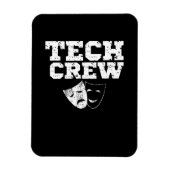 テッククルーチームサウンドシアターシアターミュージカルスチュディ マグネット (縦)