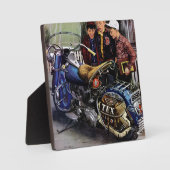 テックスのバイク フォトプラーク (正面)