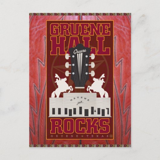 テックスライン-グリーン・ホール- ポストカード (正面)