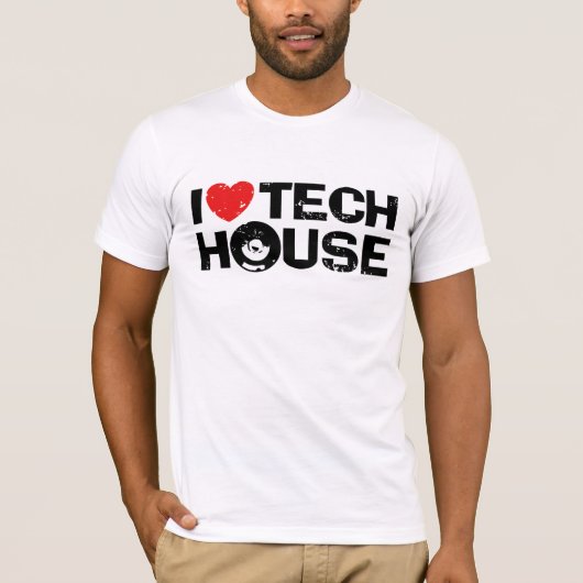 テックハウス Tシャツ (正面)