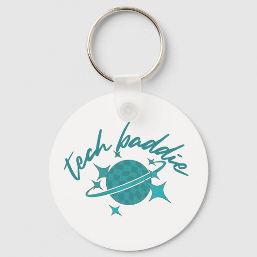 テックバディ（バリエーション6）キーチェーン キーホルダー (正面)