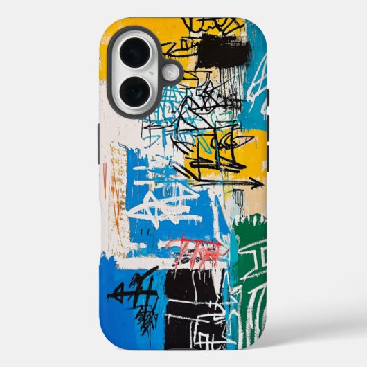 テック初期のアーバン通りアートフォンケース Case-Mate iPhoneケース (裏面)
