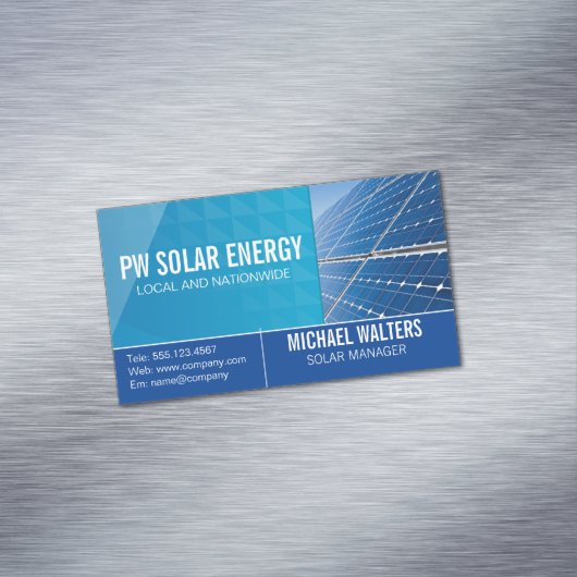 テック太陽のハウスパワーロゴ |エネルギー マグネット名刺 (インサイチュ)
