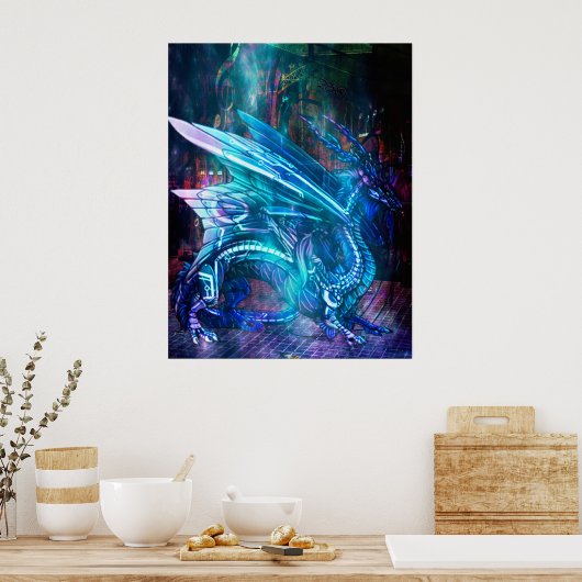 テック・ドラゴン ポスター (キッチン)