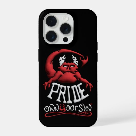 テック・ユア・シン・プライド iPhoneケース (裏面)
