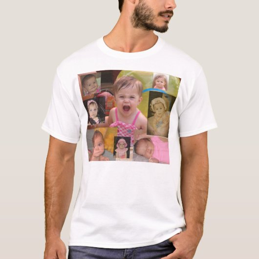 テッサのコラージュ Tシャツ (正面)