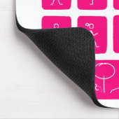 テッサの有名な棒の姿 マウスパッド (コーナー)