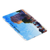 テッサロニキGreece水彩画 マグネット (右側)