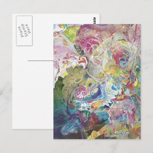 テッサ~~~ ポストカード (正面/裏面)