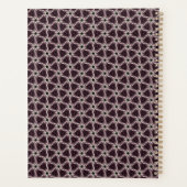 テッセレーションされたキルト プランナー手帳 (裏面)