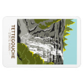 テッテコーシュ州パークミネソタヴィンテージ マグネット (横)