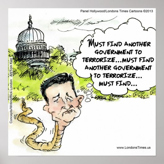 テッドおもしろいクルーズスネークポスター ポスター (正面)