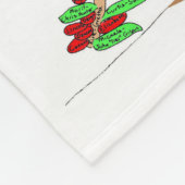 テッドおよびInga Knutsonの系譜のフリースブランケット フリースブランケット (角)