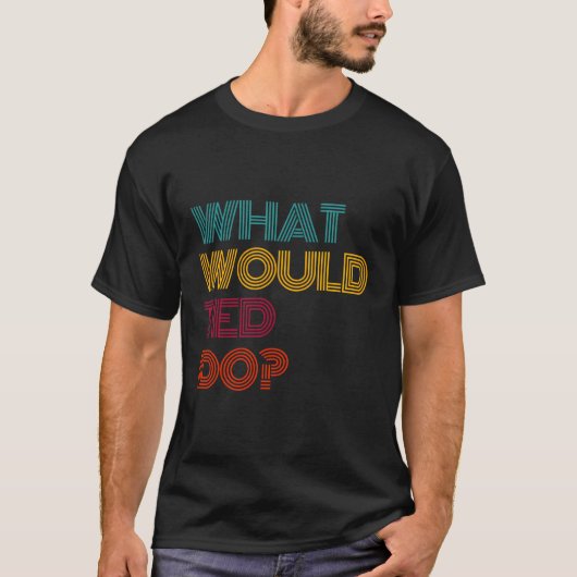 テッドが好き Tシャツ (正面)