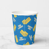 テッドなげなわサッカーパターン 紙コップ (右)