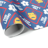 テッドなげなわパターン ラッピングペーパー (ロールコーナー)