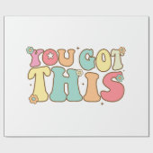 テッドなげなわ金魚大学の短いスリーブTになる –  ラッピングペーパー (フラット)