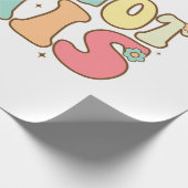 テッドなげなわ金魚大学の短いスリーブTになる –  ラッピングペーパー (角)