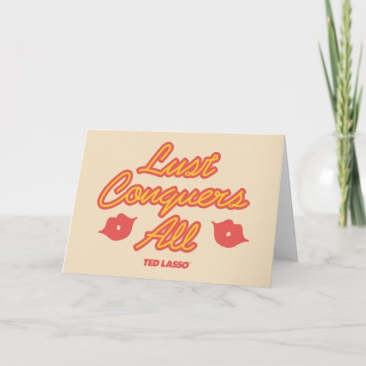 テッドなげなわ |すべての欲望を征服する カード (正面)