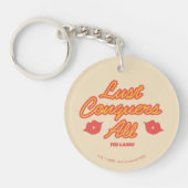 テッドなげなわ |すべての欲望を征服する キーホルダー (正面)