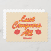 テッドなげなわ |すべての欲望を征服する ノートカード (正面/裏面)