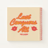 テッドなげなわ |すべての欲望を征服する ノートブック (裏面)