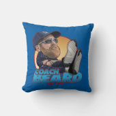 テッドなげなわ |コーチヒゲのボブレヘッド クッション (正面)