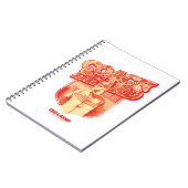 テッドなげなわ |コーチビーダーバッジ ノートブック (左側)