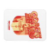 テッドなげなわ |コーチビーダーバッジ マグネット (横)