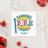 テッドなげなわ |ダイヤモンドドッグ スタンダードカクテルナプキン (インサイチュ)