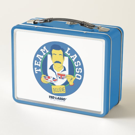 テッドなげなわ |チームなげなわ茶アイコンのアバター メタルランチボックス (裏面)