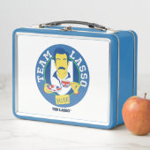 テッドなげなわ |チームなげなわ茶アイコンのアバター メタルランチボックス (インサイチュ)