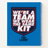 テッドなげなわ |チームタイポグラフィグラフィック ノートブック (裏面)