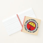 テッドなげなわ |ブレインストーミングに傘を持ち込まない ノートブック (内部)