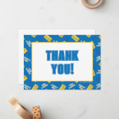 テッドなげなわ |信じサインとボールのトスパターン ノートカード (正面/裏面インサイチュ)