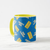 テッドなげなわ |信じサインとボールのトスパターン マグカップ (正面左)