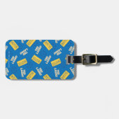 テッドなげなわ |信じサインとボールのトスパターン ラゲッジタグ (正面横)