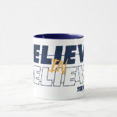 テッドなげなわ 信じ信じ| マグカップ (中央)