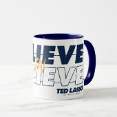 テッドなげなわ 信じ信じ| マグカップ (正面右)