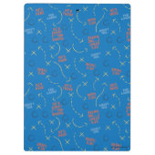 テッドなげなわ |彼はプレイブックパターンを持っている クリップボード (裏面)