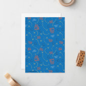 テッドなげなわ |彼はプレイブックパターンを持っている ノートカード (正面/裏面インサイチュ)