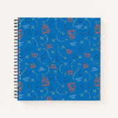 テッドなげなわ |彼はプレイブックパターンを持っている ノートブック (正面)